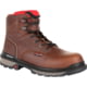 Rocky Boots Rams Horn Full-grain Leather Waterproof Composite Toe Work Boot - Men's, 13 US, Medium, Dark Brown, RKK0257-M-13
