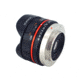 Rokinon 7.5mm F3.5 UMC Ultra Wide-Angle Fisheye Camera Lens for Micro 4/3 Mount (Black) FE75MFT-B