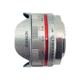 Rokinon 7.5mm F3.5 UMC Ultra Wide-Angle Fisheye Camera Lens for Micro 4/3 Mount (Silver) FE75MFT-S