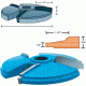 Roman Carbide 12degree Quarter Round 1-1/4in Bore DC2077