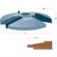 Roman Carbide 15degree Face Panel 3/4in Bore DC2066