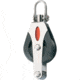 Ronstan Series 30 Utility Ball Bearing Block - Single, Becket, Swivel Shackle Head 72402