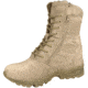 Rothco Forced Entry Desert Tan 8in Deployment Boots with Side Zipper, Tan, 13, Wide, 5357-Tan-13-Wide