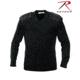 Rothco G.I. Style Acrylic V-Neck Sweater, Black, Extra Small, 6345-Black-XS
