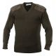 Rothco G.I. Style Acrylic V-Neck Sweater, Olive Drab, L, 6345-OliveDrab-L
