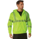 Rothco Hi-Vis Performance Zipper Sweatshirt - Mens, Safety Green, Small, 20381-S