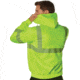Rothco Hi-Vis Performance Zipper Sweatshirt - Mens, Safety Green, Small, 20381-S