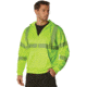 Rothco Hi-Vis Performance Zipper Sweatshirt - Mens, Safety Green, Small, 20381-S