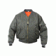 Rothco Kids MA-1 Flight Jackets, Sage Green, Small, 7310-SageGreen-S