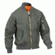 Rothco Lightweight MA-1 Flight Jacket, Sage Green, XL, 6325-SageGreen-XL