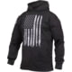 Rothco U.S. Flag Concealed Carry Hoodie - Men's, Black, Small, 4166-Black-S