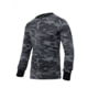 Rothco Long Sleeve Colored Camo T-Shirt, Black Camo, L, 3918-BlackCamo-L