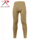Rothco Military E.C.W.C.S. Generation III Mid-Weight Bottoms - Men's, Extra Small, Coyote Brown, 69044-AR670-1CoyoteBrown-XS