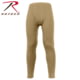 Rothco ECWCS Gen III Mid-Weight Underwear Bottoms - Mens, Extra Small, Coyote Brown, 69044-AR670-1CoyoteBrown-XS