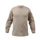 Rothco Military FR NYCO Combat Shirt, Desert Sand, S, 90030-DesertSand-S