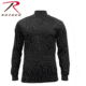 Rothco Mock Turtleneck - Men's, Black, 5XL, 35200-Black-5XL