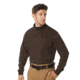 Rothco Mock Turtleneck - Mens, Dark Brown, 2XL, 34066-DarkBrown-2XL