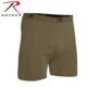 Rothco Moisture Wicking Performance Boxer Shorts - Mens, Antimicrobial, Anti-Odor, AR 670-1 Coyote Brown, Medium, 3826-M