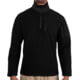 Rothco Quarter Zip Fleece Pullover - Mens, Black, Extra Large, 97340-Black-XL
