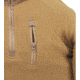 Rothco Quarter Zip Fleece Pullover - Mens, Coyote Brown, Small, 97345-CoyoteBrown-S