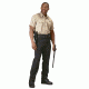 Rothco Short Sleeve Uniform Shirt, Khaki, XL, 30035-Khaki-XL