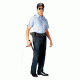 Rothco Short Sleeve Uniform Shirt, Light Blue, XL, 30025-LightBlue-XL