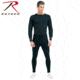 Rothco Thermal Knit Underwear Bottoms - Men's, 3XL, Black, 63646-Black-3XL