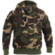 Rothco Thermal Lined Hooded Sweatshirt - Men's, Small, Woodland Camo, 6262-218