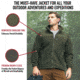 Rothco Trailsman Sherpa Fleece Jacket - Mens, Olive Drab, Small, 96625-OliveDrab-S