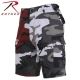 Rothco Two-Tone Camo BDU Short, XS, Red Camo/City Camo, S1825-RedCamoCityCamo-XS