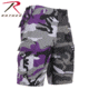 Rothco Two-Tone Camo BDU Short, Ultra Violet Purple / City Camo, Extra Small, 1820-UltraVioletPurpleCityCamo-XS