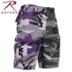 Rothco Two-Tone Camo BDU Short, Ultra Violet Purple / City Camo, S, S1820-UltraVioletPurpleCityCamo-S