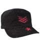 Rothco Womens Vintage Stripes &amp; Stars Adjustable Fatigues Cap, Black, 1149-Black