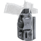 Rounded Druid Kydex OWB/IWB Holster, SIG Sauer P320, Ambidextrous, Black Carbon Fiber, RGDRUIDSIGP320CFAMBI