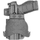 Rounded H&amp;K Vp9Cc Paddle Holster, HKH-VP9CC-BK-RH-OWBPDL