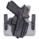 Rounded Tuckable IWB KYDEX/Padded Wide Hybrid Holster, Heckler &amp; Koch VP9 /VP9SK /VP9L, Left Hand, Carbon Fiber, HKH-VP9-CF-LH-WDFOAM