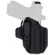 Rounded Tuckable KYDEX Armaloy Hybrid Holster for Glock 42, Left Hand, Black, GLK-G42-BK-LH-STPOLY