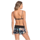 Roxy EndleShort Sleeve Summer Boardshorts - Womens, Anthracite Tropicoco, Small, ERJBS03153-KVJ6-S