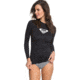 Roxy Whole Hearted Ls - Womens, Anthracite, Small, ERJWR03221-KVJ0-S