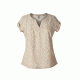 Royal Robbins Cool Mesh Eco Women's Short Sleeve Top, Lt Khaki Pt, S 61203-LT KHAKI PT-S