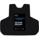 RTS Tactical Concealable Panel Commander Level IIIA HG2 Barrday Kevlar Armor Plate
