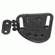 Safariland 5198 Open Top Paddle &amp; Belt Slide Holster w/Detent, Colt Commander, STX Plain Black, Right Hand, 5198-51-411