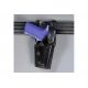 Safariland 6286 SLS Low Ride Level II Retention Duty Holster w/ Basketweave &amp; Hi Gloss Finish, FN FNP-45, Left Hand, STX Basket Weave, Black, 6285-261-82
