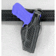 Safariland 2005 ''Top Gun'' Low-Ride, Level I Retention Holster - Plain Black, Right Hand 2005-240-161