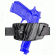 Safariland 527 Pancake Holster - Plain Black, Right Hand 527-83-61