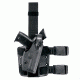 Safariland 6004 SLS Thigh Holster w/Shroud &amp; 1 Strap, Right Hand, STX Black - Colt 1991A1 &amp; Similar