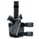 Safariland 6004 SLS Tactical Holster, Right Hand, Black, 6004-53-121-SP10