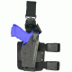Safariland 6005 SLS Tactical Holster w/ Quick Release Leg Harness - Tactical Black, Left Hand 6005-09-122
