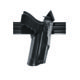 Safariland 6360 ALS/SLS Mid-Ride Level-III Retention, Sig SauerP320 9/40, Full Size, Plain Black, Left Hand, 6360-450-412
