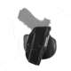Safariland 6378 ALS Paddle &amp; Belt Slide Holster, S&amp;W M&amp;PC 9mm, .40 3.375in., Plain Black, Left Hand, 2.25in. Belt Loop, 6378-319-412-225